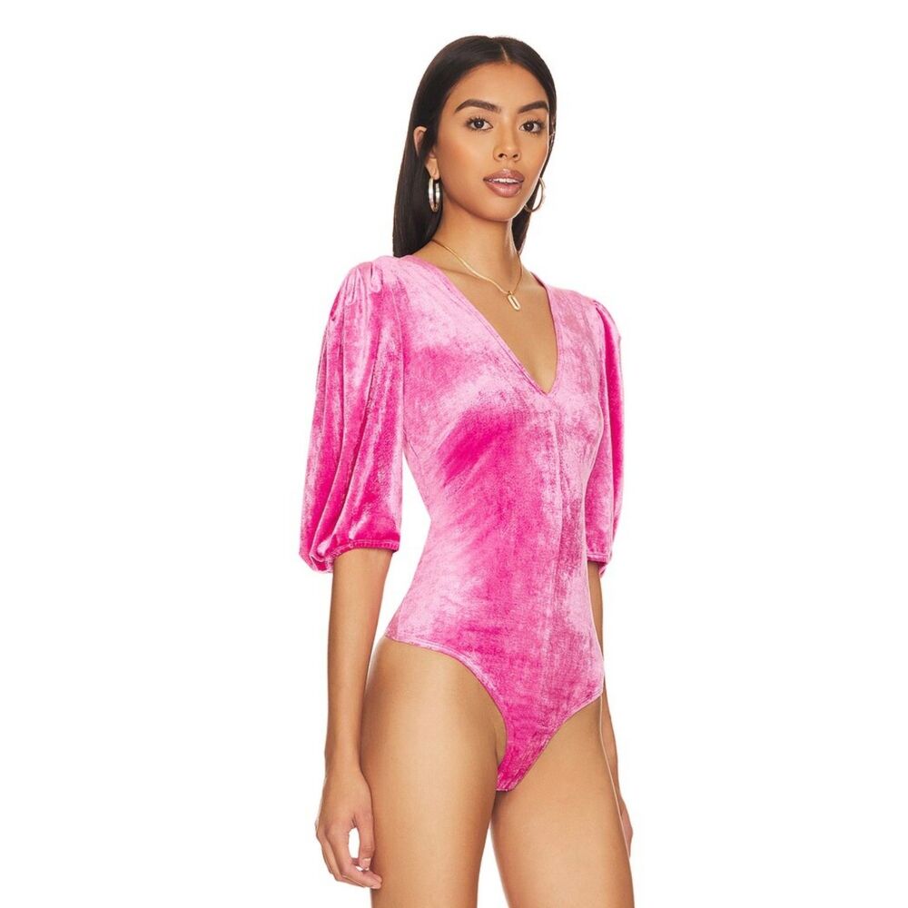 NWT REVOLVE INTIMATELY FREE PEOPLE Don't You Wish Pink Phenom Bodysuit